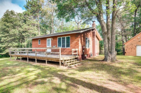 Cabin in Boulder Junction with Fire Pit and Deck!